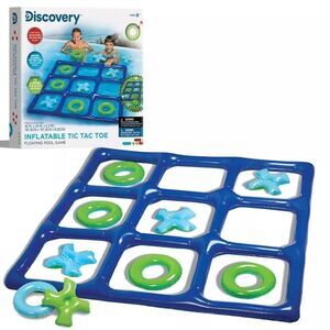 DISCOVERY #MINDBLOWN INFLATABLE TIC TAC TOE GAME SET-NWB‎